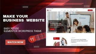 Make Business Consulting and Solutions Website  11 PreMade Demos for Business Websites  Biznov [upl. by Monney]