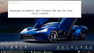 Download Solidworks 2017 SP0 Full Premium Multilanguage SSQX64 [upl. by Cairistiona]