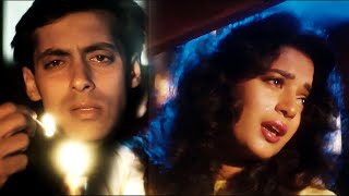 Jiye To Jiye Kaise Bin Aapke 💔  Saajan Song  Salman Khan  Madhuri Dixit  SPB Anuradha Paudwal [upl. by Tniassuot767]