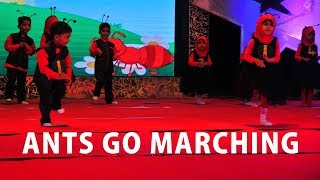 Ants go marching  By Jr KG  Fiesta 2019 Al Burooj International School Bangalore [upl. by Biles]