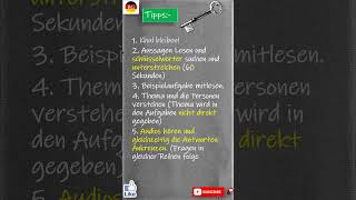 B2 Hören Teil 3 Goethe Zertifikat B2  Effective tips and tricks [upl. by Brathwaite693]