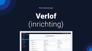 Verlof inrichting [upl. by Lehctim]