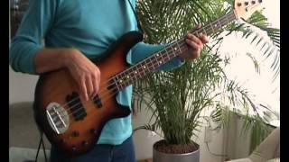 Creedence Clearwater Revival  Green River  Bass Cover [upl. by Ytomit]