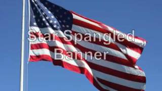 Star Spangled Banner with Lyrics Vocals and Beautiful Photos [upl. by Solhcin]