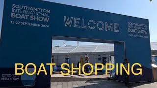 Boat shopping at the Southampton boat show [upl. by Junius]