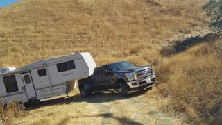 Ford F350 67 powerstroke hill climbing [upl. by Ekeiram391]