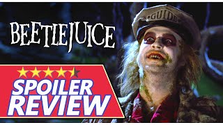 BEETLEJUICE 1988 Full Spoiler ReviewRevisited  4½ Stars  Film Dirt [upl. by Lezirg772]