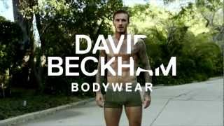 David Beckham Bodywear Underwear for HampM Commercial [upl. by Eimar]