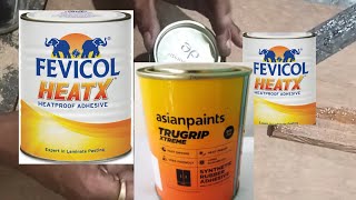 Fevicol HeatX vs AsianPaints Xtrem  woodworking fevicol asianpaints building [upl. by Moreno]