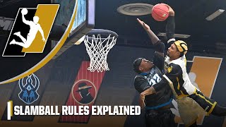 The rules of SlamBall explained 🔥  SlamBall on ESPN [upl. by Moe]