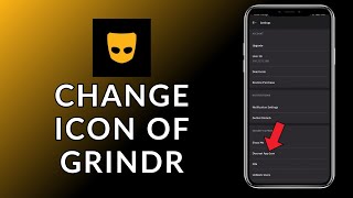 How to Change Icon of Grindr App 2024 Quick amp Easy  Grindr App [upl. by Latricia]