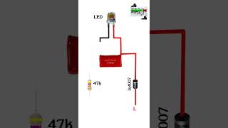 LED Connection On 220v Ac  shorts [upl. by Savick596]