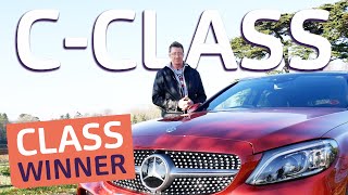 MercedesBenz CClass Estate Review  Reallife driving POV WORLD CLASS INTERIOR [upl. by Alleoj]