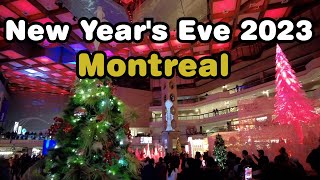 New Years Eve 2023 at Montreal Canada [upl. by Leia]