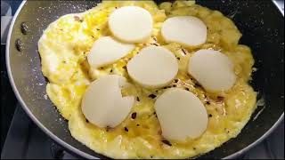 Cheese Omelette Recipe Easy Breakfast Recipe in 5 mins Quick Cheese Burst Omelette [upl. by Yboc206]