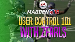 Madden 16 Defensive Tips  How To User Control 101 [upl. by Moor]