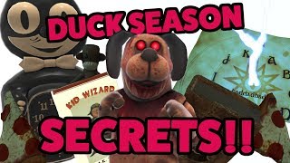 DUCK SEASON ALL SECRETS Oculus Rift Gameplay [upl. by Ahsiekat217]