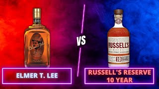 People Pay HUNDREDS for Elmer T Lee IS IT A RIPOFF  Elmer T Lee vs Russells Reserve 10 Year [upl. by Koziara]