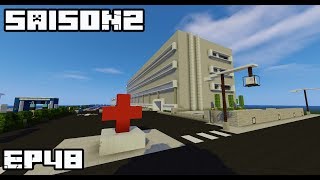 Ville Minecraft S2  Parking de lhôpital 48 [upl. by Krista]