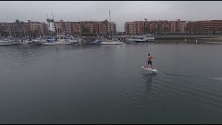 DIY Electric Hydrofoil Part 12  Test Ride 2 Success [upl. by Citarella]