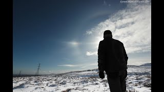 Vivid Sundogs amp Parhelic Circle  MoneyneanySperrins [upl. by Narad]