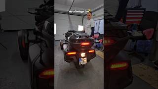 Part 2  CanAm Spyder RT Needs Some Upgrades  Topcase Light moto martinthevlogger canamspyder [upl. by Parette]