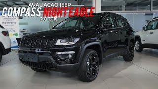 Avaliação  Novo Jeep Compass Night Eagle 20 Multijet II Diesel 2018  Curiosidade Automotiva® [upl. by Gusty]