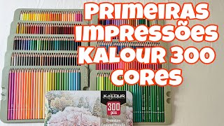 Kalour 300 cores unboxing  primeiras impressões [upl. by Merv339]