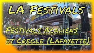 Louisiana Festivals Festivals Acadiens Et Créoles in Lafayette [upl. by Notsgnal]