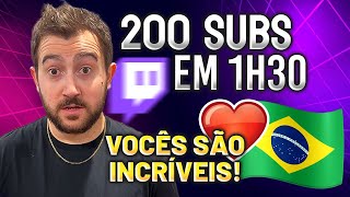 VINCENT MARTELLA GREG abre live na Twitch e fica IMPRESSIONADO com apoio dos BRASILEIROS [upl. by Asiole]