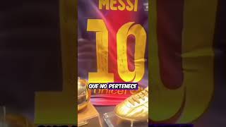 El Bayern tiene la camiseta de Messi en su museo [upl. by Anayad]