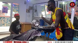 THE WICKED BARBER  OFFICIAL LEILA 😂 😂 😂 😂 😂 😂 😂 Subscribe now [upl. by Orpheus]