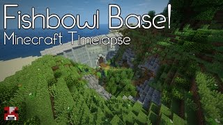 Minecraft Timelapse  The Fishbowl Base WORLD DOWNLOAD [upl. by Clardy88]