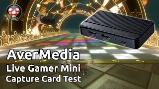 AverMedia Live Gamer Mini GC311 Capture Card Test Mario Kart 8 Deluxe [upl. by Graces]