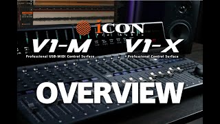 V1M DAW Controller amp V1X DAW Control Expander Overview [upl. by Ecnerret]