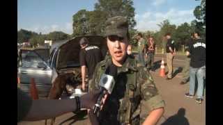 Op Ágata 5  Militares do segmento feminino atuam na fiscalização em Santa Catarina [upl. by Borrell171]