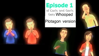 Coris and goris gets whooped Plotagon version [upl. by Enened630]