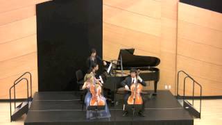 Menotti Suite for Two Cellos 44 [upl. by Aineg412]