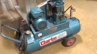 Clarke 100 ltr Workshop Compressor [upl. by Calv]