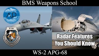 Falcon BMS 435  AVS 1  F16C APG68 Radar Theory [upl. by Ayeka229]