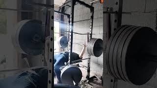 500 lbs bench fail 180 squatbenchdeadlift bodybuildingmotivation squat motivation [upl. by Strephonn890]