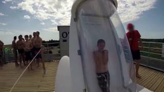 Looping Rocket Waterslide [upl. by Ltney]