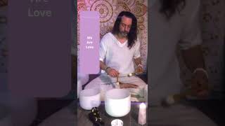 Inspiring Intuition With Amazing Quartz Sound Bowls  singingbowls [upl. by Marr]