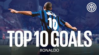 TOP 10 GOALS  RONALDO ⚫🔵 [upl. by Willey560]