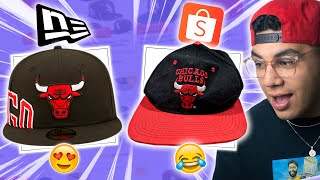 COMPRANDO GORRAS NEW ERA CHINAS EN SHOPEE 🤑 [upl. by Jorey]