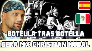 EL CIBERNETICO 🇪🇸 REACCIÓN Gera MX Christian Nodal  Botella Tras Botella Video Oficial [upl. by Alegna31]