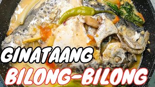 GINATAANG BILONG BILONG  MOON FISH RECIPE  MASARAP NA LUTO SA ISDANG BILONG BILONG [upl. by Lucienne133]