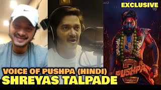 Shreyas Talpade The Voice Of Pushpa 1 amp 2 Hindi EXCLUSIVE INTERVIEW  Pushpa 2 Success  Allu Arjun [upl. by Loresz129]