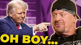 Donald Trump X The Undertaker Is Really Happening… [upl. by Assirram]