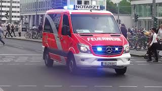 ERSTMALIG Neues NEF 1105 der Berliner Feuerwehr [upl. by Latia]